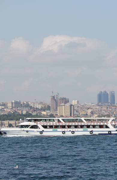 Bosphorus ferry Public transport options ferry