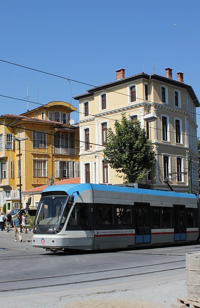 Istanbul Tram Public transport options Tram